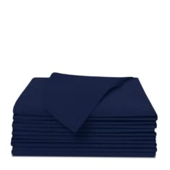 Uxury Cotton Napkins | 20 X 20 Inches, One Dozen, Midnight Blue
