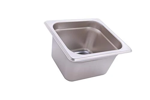 Hakka 1/6 Size Stainless Steel Food Pans,4"Deep Gastronorm Containers- Pack Of 6 - Image 2