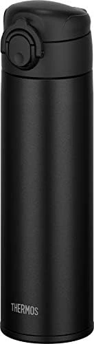 Thermos Hermos JOK-500 BK Water Bottle, Vacuum Insulated Travel Mug, 16.9 Fl Oz (500 Ml), Black - Image 6