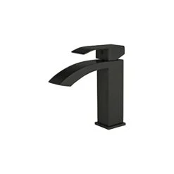 ALLIBERT Cabernet Basin Mixer Tap, 4.3 Cm X 15 Cm X 15 Cm, Black