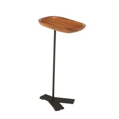 SOOVI Table Living Room Sofa Slit Small Edge Table Narrow Corner Table Mini Bedside Table Movable Table Extremely Simple