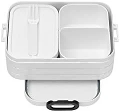 Mepal , Bento Lunch Box Midi With 2 Compartments For Food Storage, A Detachable Box Including A Fork, Portable, BPA Free, Nordic Green, Holds 30.4 Oz, 1 Count - Image 10