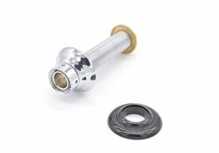 K&B Chrome Draft Beer Shank 3/16" I.D. Bore - Customization (5-1/8" Length, Without Tailpiece Assembly)