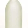 - 750ml Glass Bordeaux Wine Bottle Flat-Bottomed Cork Finish - Case Of 12 - Frosted