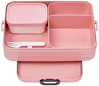 Mepal , Bento Lunch Box Midi With 2 Compartments For Food Storage, A Detachable Box Including A Fork, Portable, BPA Free, Nordic Green, Holds 30.4 Oz, 1 Count - Image 13