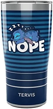 Tervis Disney Lilo And Stitch 20th Anniversary Triple Walled Insulated Tumbler Travel Cup Keeps Drinks Cold & Hot, 20oz Legacy, Stainless Steel - Image 4