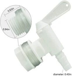 Plastic Bottling Spigot Plastic Bucket Spigot Filler Spout Tap For Homebrew Wine Making PACK Of 3