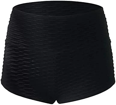 Women's Sexy Ripped Butt Shorts High Waist Yoga Butt Lifting Scrunch Gym Shorts Elastic Active Workout Hot Short Pants - Image 10