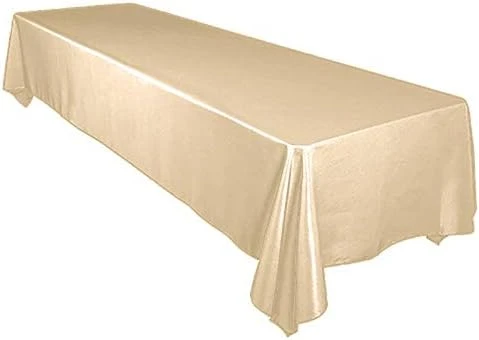 Remium Satin Dinner Napkins Pack Of 12 For Wedding Banquet Decoration Bright Silk And Premium Smooth Fabric Party Table Decoration (Dinner Napkin 18"x18" - Orange) - Image 2