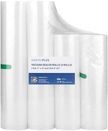 Vacuum Sealer Machine Start Kit Including 55 Count 8"x12" Bags & 8"*79' Vacuum Sealer Roll,with Built-in Cutter, Dry & Moist Sealing Modes For Food Storage,Easy Cleaning - Image 7