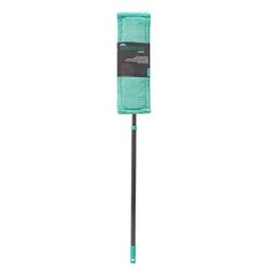 Super-Absorbent Microfibre Extendable Flat Floor Mop, Turquoise/Grey,