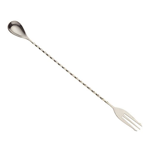 Fork Bar Spoon, End 12 3/8" (31.5 Cm), Stainless Steel - Image 4