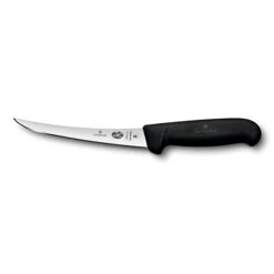 Victorinox Fibrox Pro 6-inch Curved Boning Knife With Flexible Blade, Black