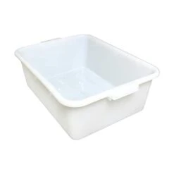 PLBT005W Bus Box Freezer Safe, 5-Inch, White
