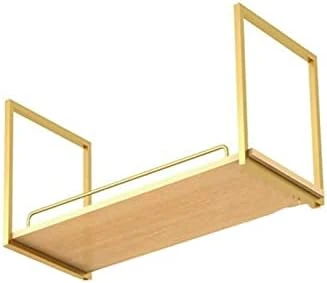 Ceiling Hanging Shelf, Kitchen Bar Counter Restaurant Hanger Shelf, Wall-mounted Flower Shelf (Size : 100X30X50CM) - Image 7