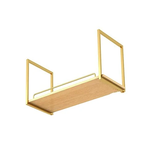 Ceiling Hanging Shelf, Kitchen Bar Counter Restaurant Hanger Shelf, Wall-mounted Flower Shelf (Size : 100X30X50CM)