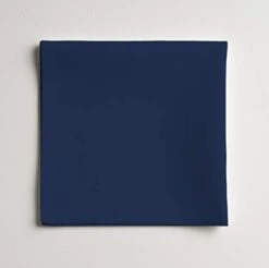 Alicot Napkins 100% Cotton Set Of 6 Decorative Cloth Napkin Washable Dinner Napkins, Holiday, Dinner, Wedding, Baby Shower & Dining - Estate Blue (18" X 18")