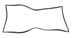 True RUE 810802 Black Gasket For Gdm-72/T-72