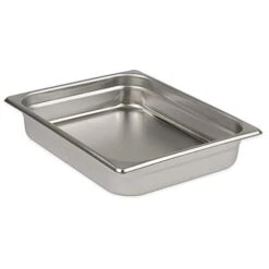 2.5" Half-Size Anti-Jam Steam Table Pan