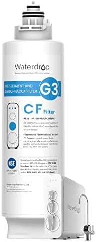 WD-G3-CF Filter, Replacement For WD-G3-W, WD-G3P600 And WD-G3P800-W Reverse Osmosis System, 6-month Lifetime, New Logo Design - Image 6