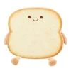 Toast Seat Cushion Cute Chair Pillow Pads Memory Foam With Removable Cover Gaming Chair Office Home Bedroom Shop Restaurant Decor (Smile)
