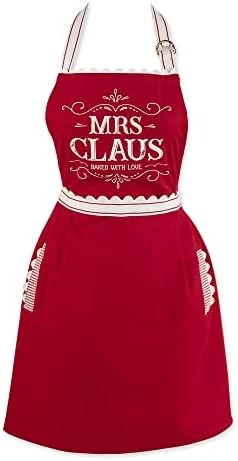 DII Women's Christmas Kitchen Apron Adult Size, Cooking, Baking Or Crafting, Adjustable With Large Pockets - Image 9