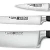 Wüsthof - Three Piece Cook’s Set - 3 1/2" Paring Knife, 6" Utility Knife, And 8" Cook’s Knife (9608)
