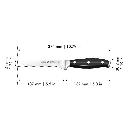 Forged Premio Boning Knife, 5.5-inch, Black/Stainless Steel - Image 4