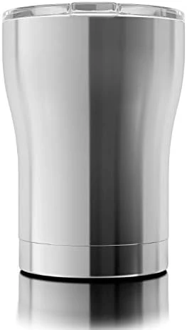 12oz Insulated Travel Tumbler Mug, Premium Double Wall Stainless Steel, Leak Proof BPA Free Lid (Matte Deep Blue) - Image 14