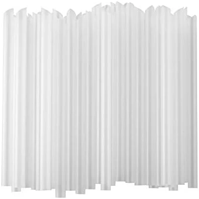 100 PCS Clear Plastic Boba Straws, 1/2" Wide X 8 1/2" Long Disposable Smoothie Straws For Bubble Tea, Shakes, Popping Pearls - Image 7