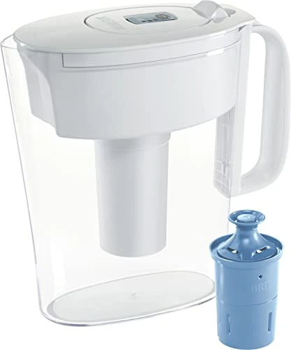 Brita Small 6 Cup Water Filter Pitcher With 1 Longlast+ Filter, White - Image 3