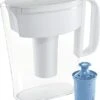Brita Small 6 Cup Water Filter Pitcher With 1 Longlast+ Filter, White