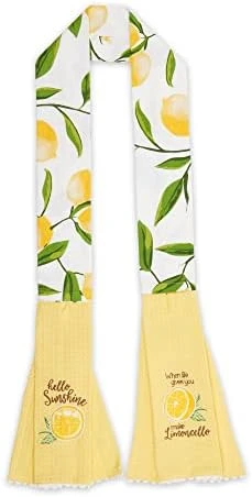 Lemon Bliss Kitchen Collection, Oven Mitt Set, Count - Image 13