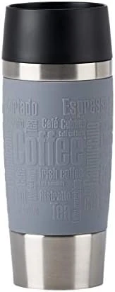 Emsa N20128 Travel Mug Classic Thermo/Insulated Cup Stainless Steel 0.36 Litres 4 Hours Hot 8 Hours Cold BPA 100% Leak-Proof Dishwasher Safe 360° Drinking Opening Yellow - Image 5