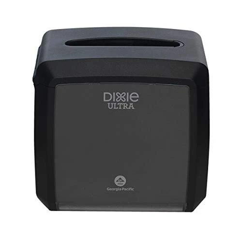 Dixie Ultra Tabletop Interfold Napkin Dispenser By GP PRO (Georgia-Pacific), Black, 54527A, Holds 275 Napkins, 7.600" W X 6.100" D X 7.200" H - Image 6