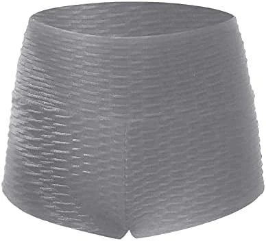 Women's Sexy Ripped Butt Shorts High Waist Yoga Butt Lifting Scrunch Gym Shorts Elastic Active Workout Hot Short Pants - Image 4