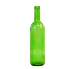 Green Wine Bottles, 750 Ml Capacity (Pack Of 12)