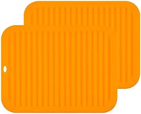 Silicone Trivets For Hot Dishes Pots & Pans, Black Silicone Trivet Mat For Table, Round Pot Holders, Jar Opener & Spoon Rest, Non Slip, Flexible, Durable Heat Resistant Mat Hot Pads Black - Image 5