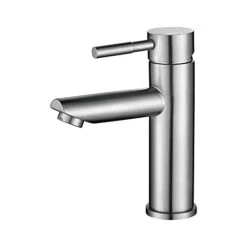 ALLIBERT Loli Basin Mixer Tap, 4.5 Cm X 16 Cm X 15 Cm, Dark Grey