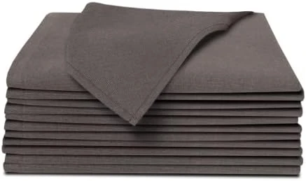 Uxury Cotton Napkins | 20 X 20 Inches, One Dozen, Midnight Blue - Image 11