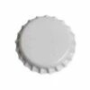Beer Bottle Crown Caps - Oxygen Absorbing For Homebrew - 144 Count (White)