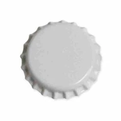 Beer Bottle Crown Caps - Oxygen Absorbing For Homebrew - 144 Count (White)