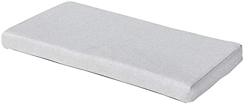 Memory Foam Chair Pads Non-Slip Rubber Back Indoor Swing /Settee Cushion 36'X18'X2'(91X45.5X5CM), Blue - Image 10