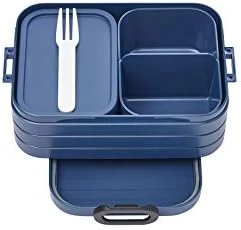 Mepal , Bento Lunch Box Midi With 2 Compartments For Food Storage, A Detachable Box Including A Fork, Portable, BPA Free, Nordic Green, Holds 30.4 Oz, 1 Count - Image 11