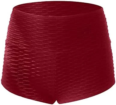 Women's Sexy Ripped Butt Shorts High Waist Yoga Butt Lifting Scrunch Gym Shorts Elastic Active Workout Hot Short Pants - Image 8