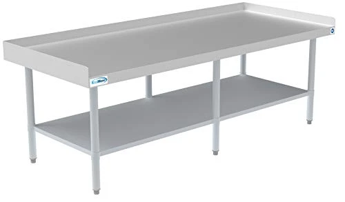 KoolMore 16 Gauge Stainless Steel Commercial Equipment Stand - 30" X 72" Heavy Duty Griddle Stand With Undershelf - Image 3