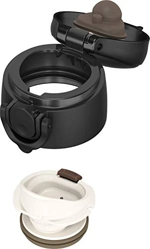 Thermos Hermos JOK-500 BK Water Bottle, Vacuum Insulated Travel Mug, 16.9 Fl Oz (500 Ml), Black - Image 4