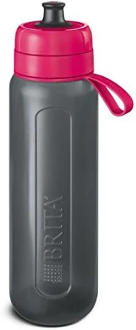 Brita Water Filter Bottle Active, Reduces Chlorine And Organic Impurities, BPA Free, Lime, 600ml - Image 8