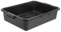 N4401003 Comfort Curve™ Ergonomic Wash Basin Tote Box, 5" Deep, Black