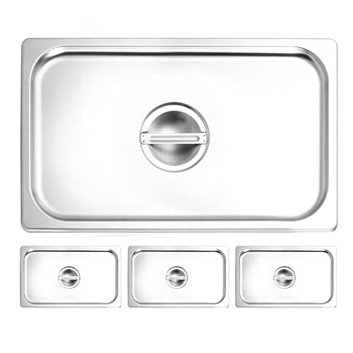 Hotel Pan Full Size Stainless Steel Steam Table Pan, 2.6โโ Deep Chafer Food Pan, Pack Of 6 Stackable Anti-Jam Steam Pan For Hotel, Restaurant Supplies, Party, Buffet And Event Catering - Image 9